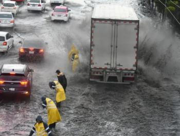 Activan protocolo de lluvias en CDMX; más de 130 emergencias atendidas por autoridades