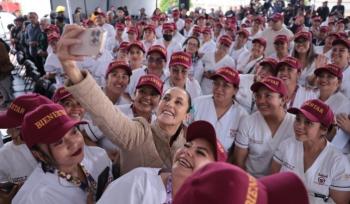 Claudia Sheinbaum anuncia basificación de personal del IMSS Bienestar en Hidalgo
