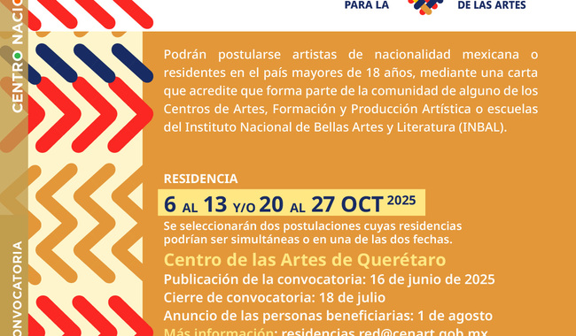 Abren convocatorias para residencias artísticas en Oaxaca, Guanajuato, Michoacán y Querétaro