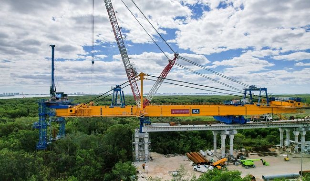 Puente Nichupté en Cancún utiliza sistema