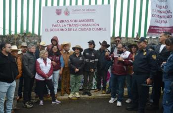 San Miguel Ajusco se transforma con obras, salud y cultura comunitaria