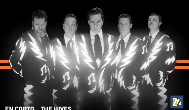 The Hives presentan sesión íntima en Reactor 105.7, transmitida por Canal 22