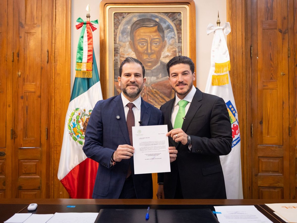 Samuel García designa a Raúl Lozano como nuevo Secretario de Medio Ambiente en Nuevo León
