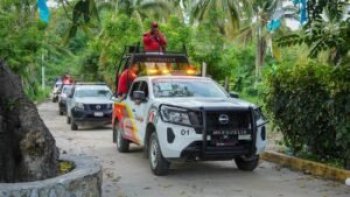 Guerrero refuerza seguridad en playas ante el huracán Erick