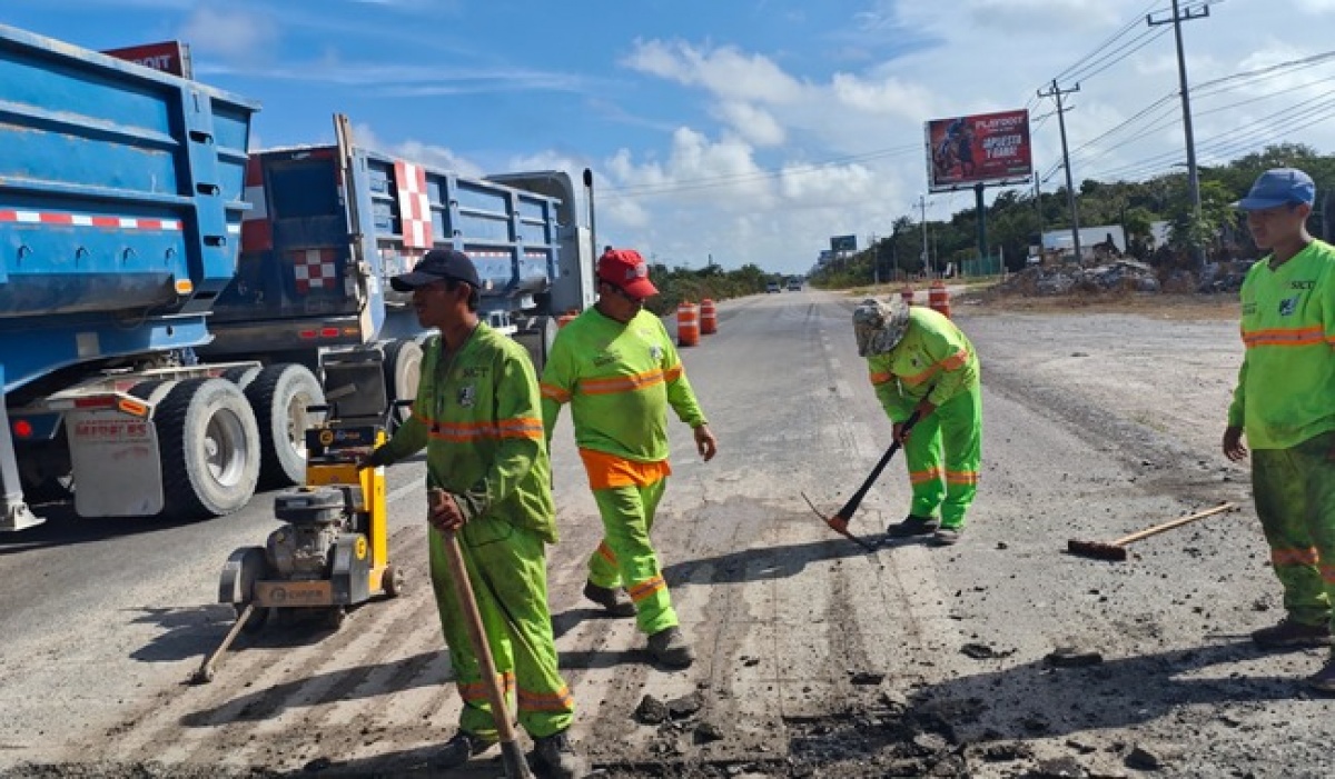 Bachetón 2025 repara más de 13 mil baches y da mantenimiento a 6 mil kilómetros de carreteras