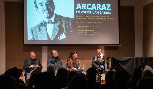 Fonoteca Nacional revive el legado de Luis Arcaraz con grabación inédita de Juan Gabriel