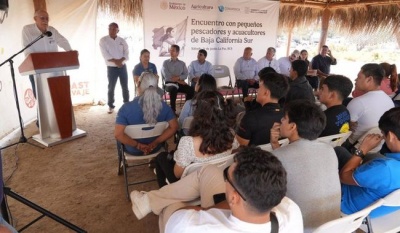 Gobierno de México refuerza inclusión de mujeres pescadoras y combate efectos de la sequía en Baja California Sur