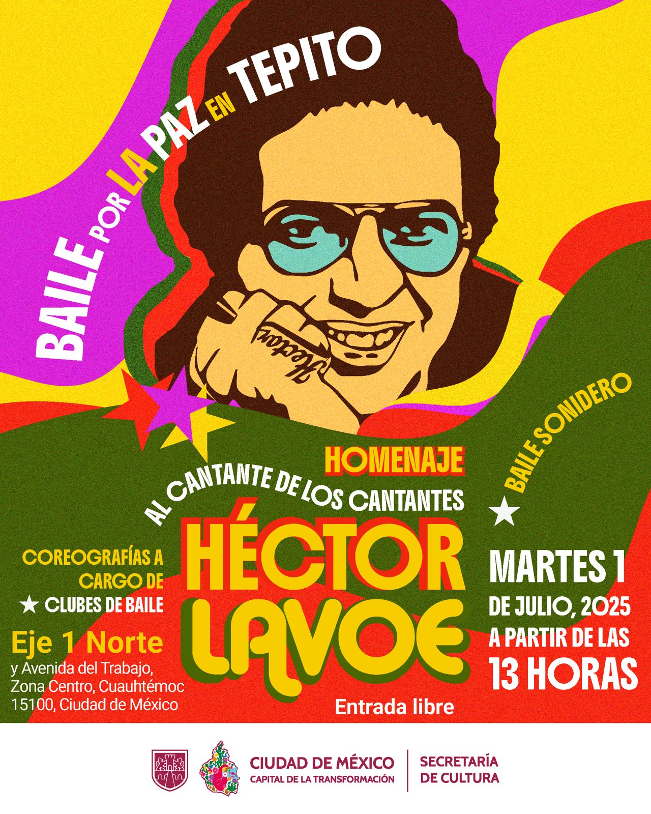 Tepito bailará al ritmo de Héctor Lavoe con homenaje sonidero masivo por la paz