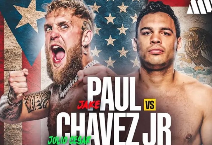 Jake Paul vs Julio César Chávez Jr solo podrá verse en México por DAZN en Pago Por Evento