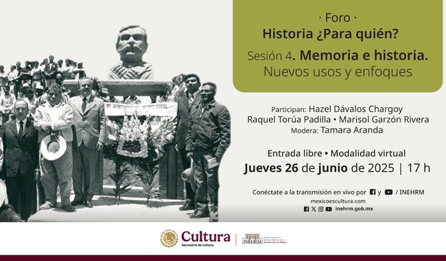Foro 'Historia ¿para quién?' reflexiona sobre memoria y función social desde voces femeninas