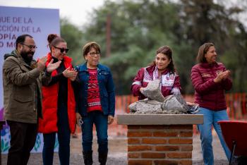 Inicia construcción de la Utopía Eduardo Molina en Venustiano Carranza; beneficiará a 65 mil personas