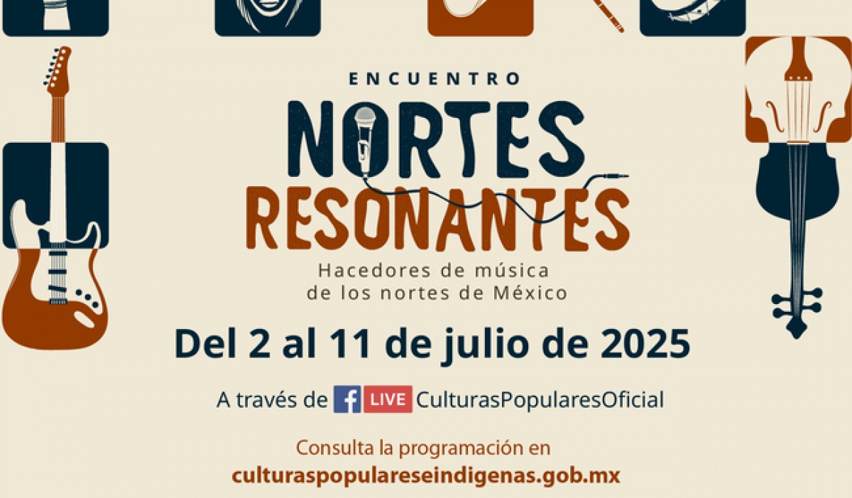 Nortes Resonantes reunirá a músicos del norte de México en encuentro virtual por la cultura de paz