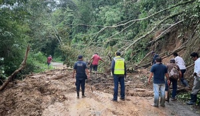 SICT libera más de 1,500 km tras huracán Erick y continúa rehabilitación en Oaxaca y Guerrero