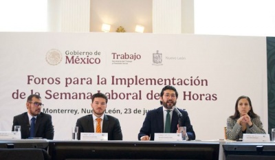 Semana laboral de 40 horas avanza con respaldo empresarial y sindical en foro celebrado en Monterrey