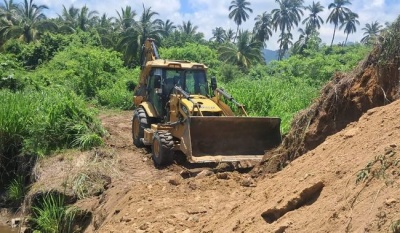 SICT atiende más de 2 mil 900 km de carreteras afectadas por el huracán Erick en tres estados