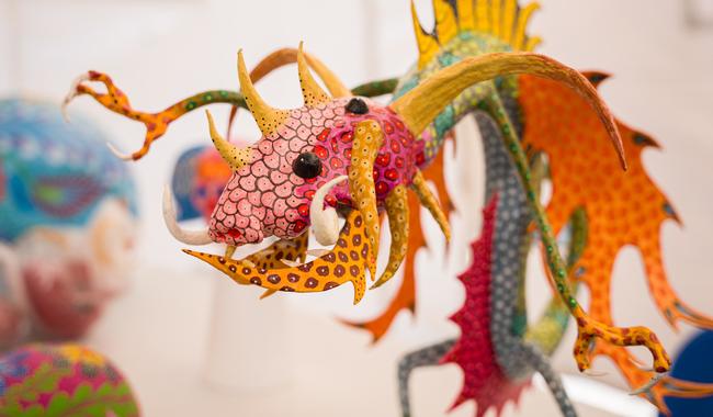 Museo Nacional de Culturas Populares rinde homenaje a Pedro Linares, creador del alebrije