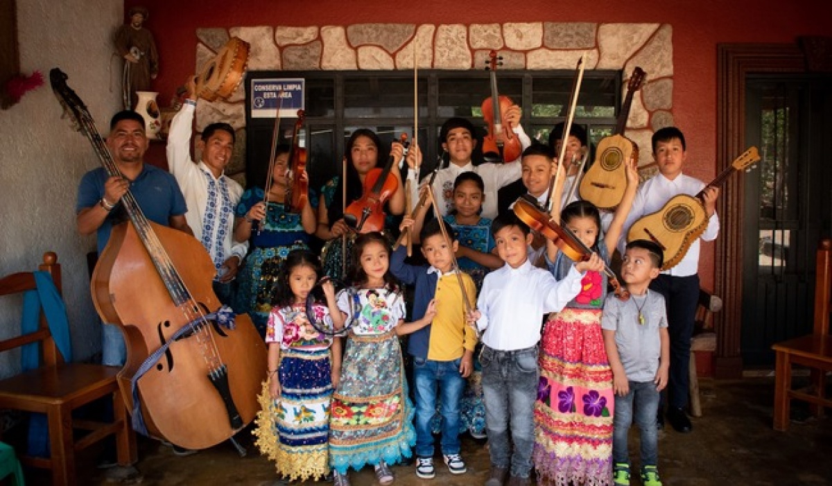 Impulsan en Ichán la preservación de la pirekua con taller musical para niñas, niños y jóvenes