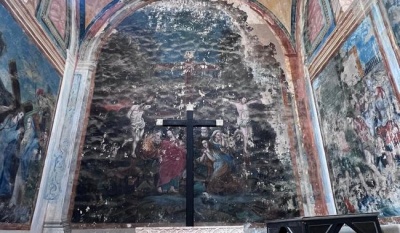 Restaurarán murales del Santuario de Guadalupe en Real de Catorce con apoyo del FOREMOBA 2025