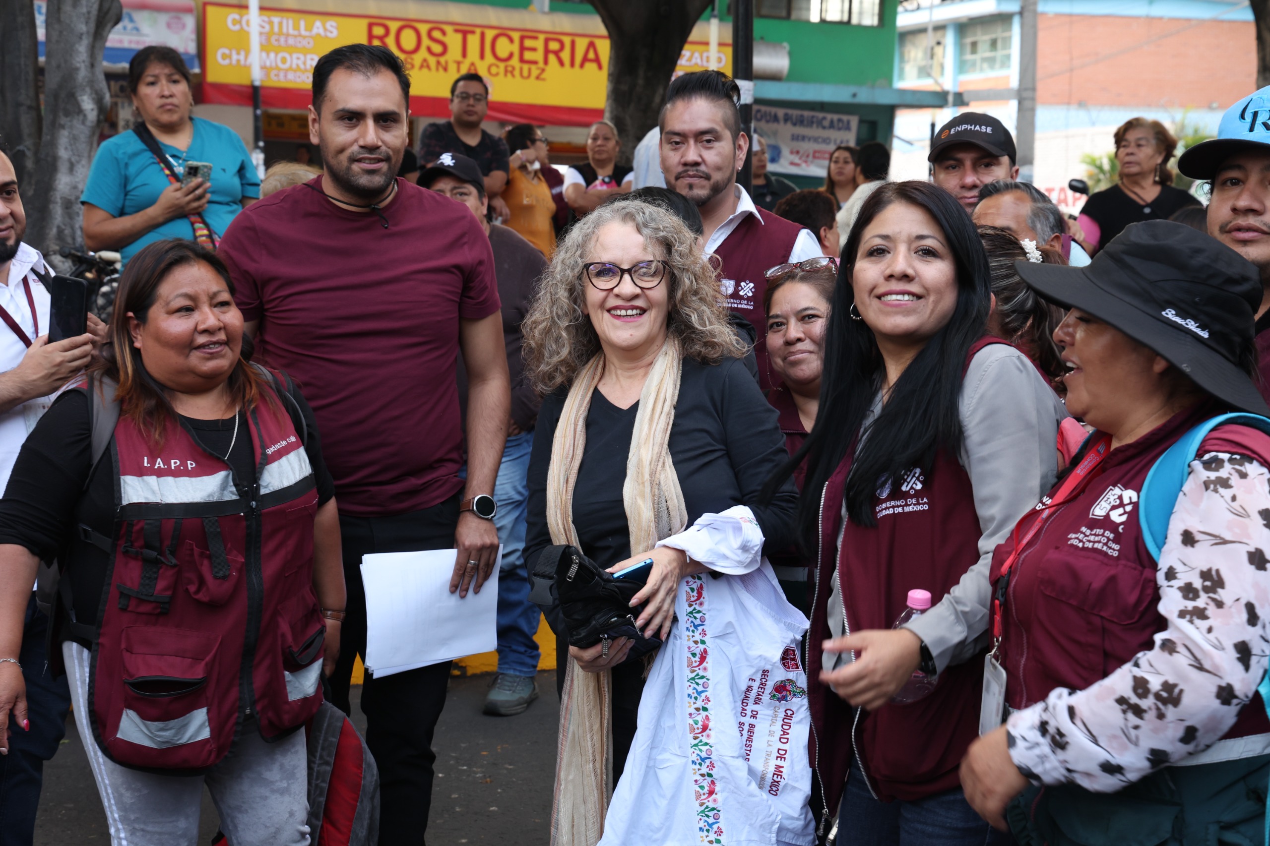 Clara Brugada transformará Desarrollo Urbano Quetzalcóatl en un Territorio de Paz e Igualdad