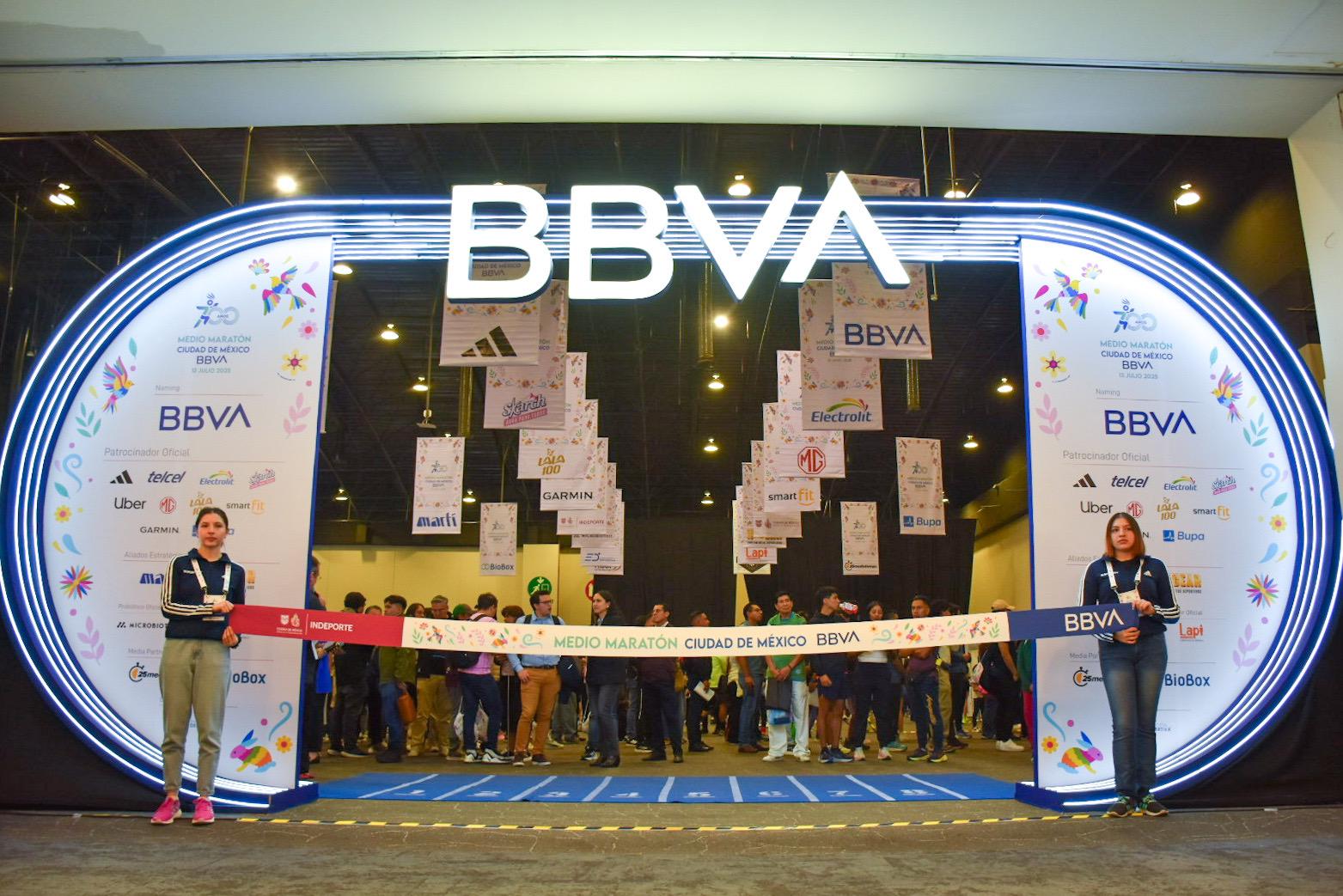 Expo Medio Maratón BBVA 2025 activa el corazón deportivo de la Ciudad de México