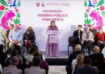 Clara Brugada lanza programa de vivienda pública en renta para combatir la gentrificación