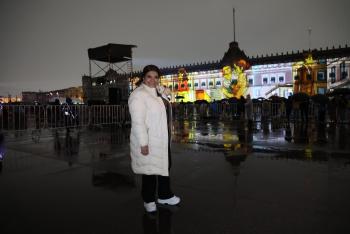 Zócalo se ilumina con videomapping 'Memoria Luminosa' por los 700 años de México-Tenochtitlan