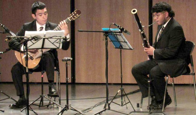 Ensamble Kalhun estrenará obras mexicanas para fagot y guitarra en el Palacio de Bellas Artes