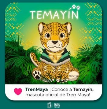 Temayín, la mascota del Tren Maya, causa polémica tras gira internacional y críticas de Salinas Pliego