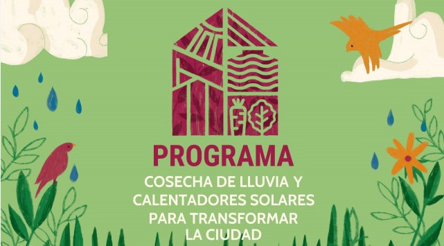 CDMX lanza programa de captación de lluvia y energía solar para viviendas sustentables