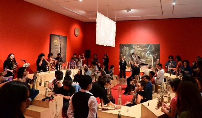 Performance 'Umbrales' en el Museo Tamayo reflexiona sobre ecología y el tiempo orgánico