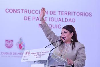 Mixquic se transforma con el programa Territorios de Paz e Igualdad de Clara Brugada