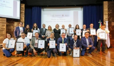 Producción nacional de juguetes crece 17.4 % y destaca fuerza laboral femenina en industria mexicana