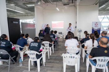 Capacitan a personal de seguridad en uso de plataforma Carbyne para emergencias