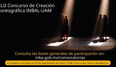 Se abre la convocatoria al Premio Nacional de Danza Guillermo Arriaga 2025 con una bolsa de 470 mil pesos
