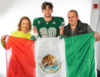 Héctor González Almaguer, mexicano que sueña con la NFL desde la NCAA