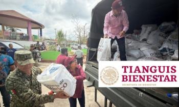 Tianguis del Bienestar entrega más de un millón de bienes a familias vulnerables en Guerrero y Oaxaca