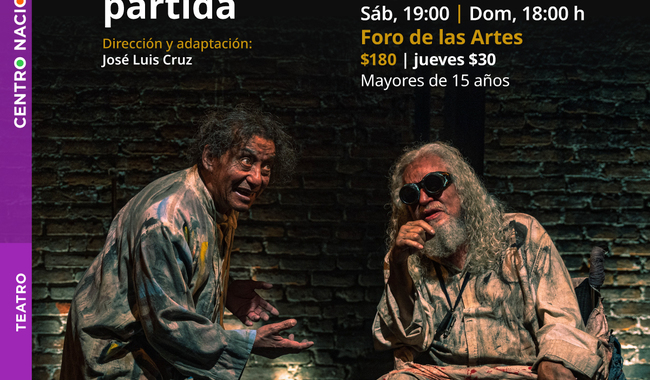 Cenart presenta homenaje a Samuel Beckett con tres obras clave en agosto