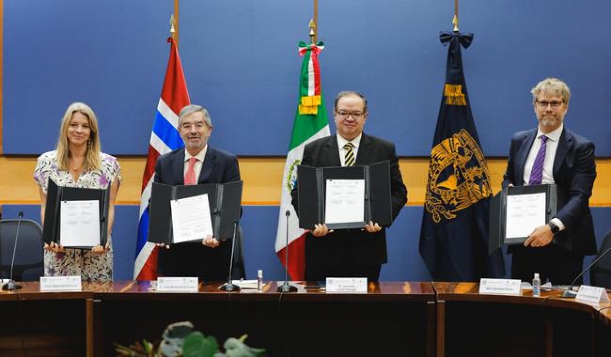 México y Noruega refuerzan alianza para promover cultura de paz y mediación con apoyo de la UNAM