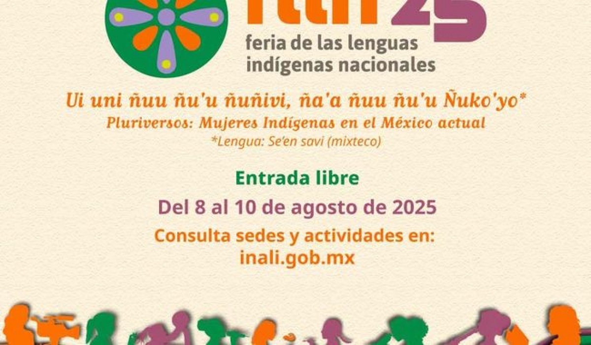 FLIN 2025 celebra a las mujeres indígenas con arte, lenguas originarias y cine en CDMX