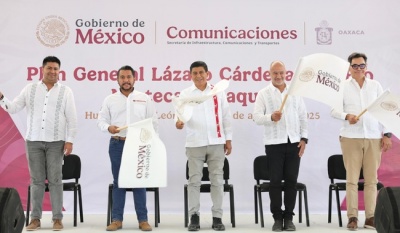 Arranca Plan General Lázaro Cárdenas con inversión de 5,900 mdp para carreteras en la mixteca oaxaqueña