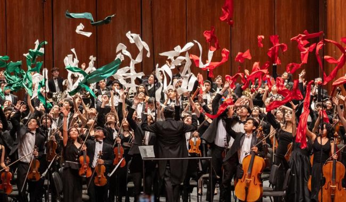 Concierto de la OSIM en Bellas Artes cierra gira nacional 2025 con ovación