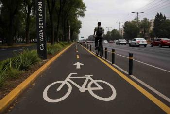 Avanza ciclovía La Gran Tenochtitlán con asambleas ciudadanas y prueba piloto en Calzada de Tlalpan