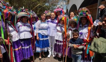 Claudia Sheinbaum entrega 139.9 mdp del FAISPIAM a pueblos indígenas de Querétaro