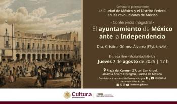 INEHRM conmemora intento autonomista de 1808 con conferencia de Cristina Gómez Álvarez
