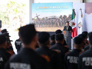 Samuel García destaca a Fuerza Civil como la mejor policía de México y América Latina