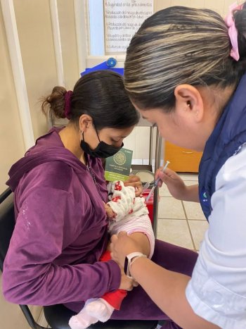 Guanajuato lidera vacunación contra sarampión a nivel nacional