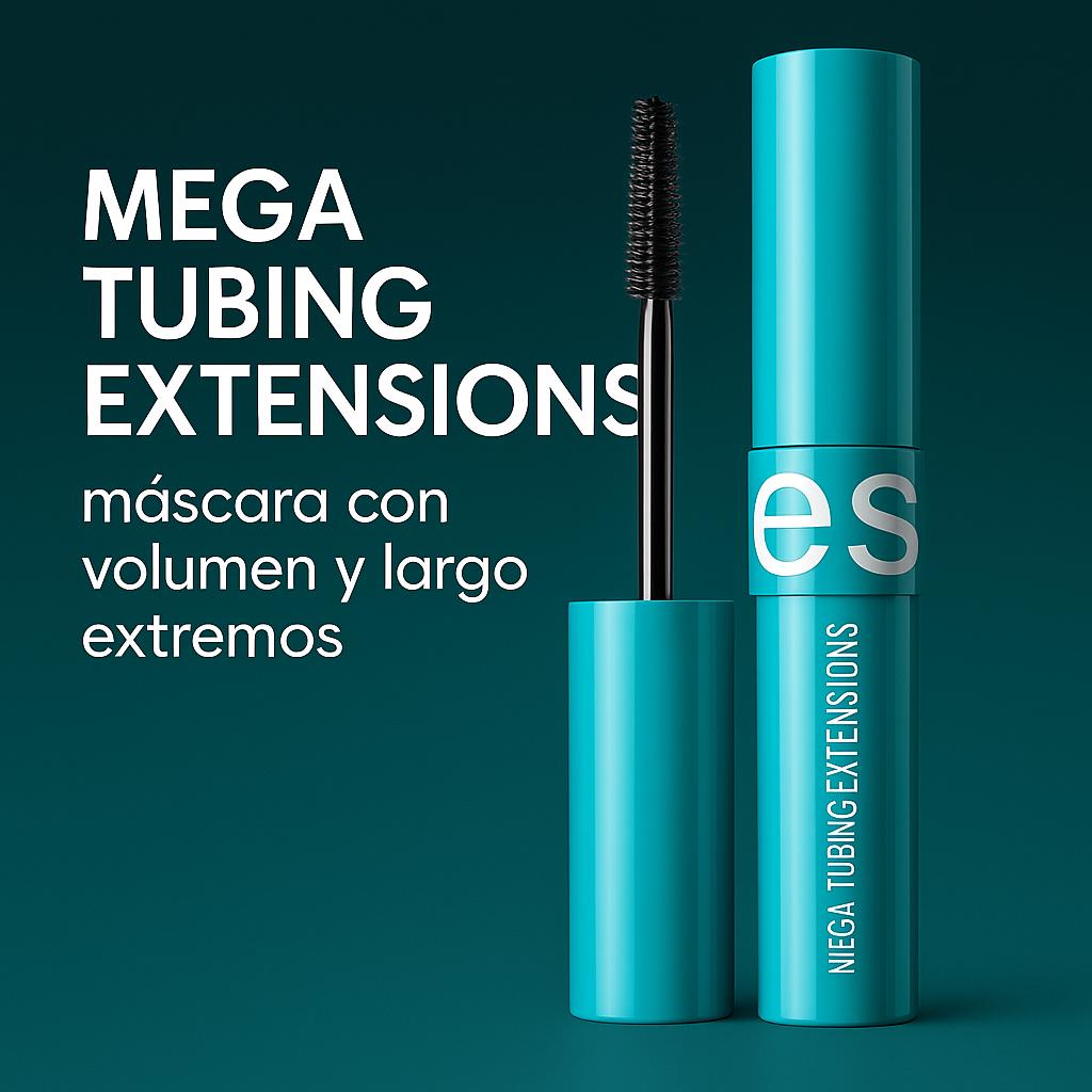 Mega tubing extensions: pestañas largas y con volumen extremo