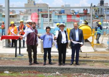 Sedatu rehabilita Parque Estrella Oriente y Deportivo Citlaltépetl en Ecatepec con inversión comunitaria