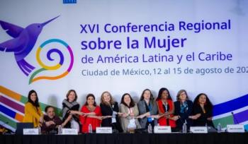 Clara Brugada llama a construir una red de ciudades del cuidado en América Latina