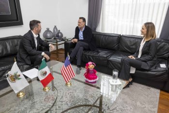 Gobernador de Querétaro fortalece lazos con comunidad estadounidense en reunión clave